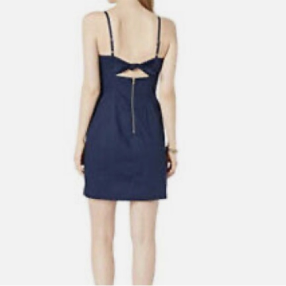 Lilly Pulitzer Women’s Shelli Navy White Lace Spaghetti Strap Mini Dress 00 / XS - Picture 5 of 9